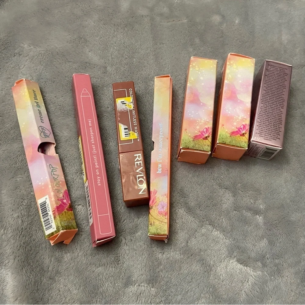 New! 7 pc lip beauty bundle colourpop too faced revlon 27629